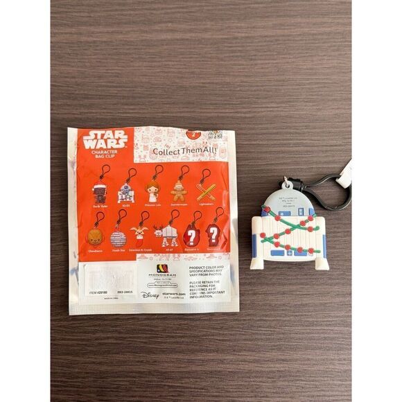Star Wars R2-D2 Christmas Lights Series 2 Holiday Keychain - Picture 2 of 2